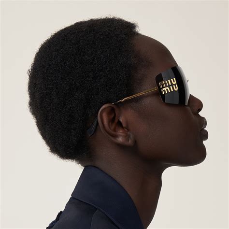 miu miu sunglasses selfridges|Miu Miu runway sunglasses.